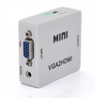 Конвертер Mini, VGA2HDMI, ВИХІД HDMI(мама), на ВХІД VGA(мама) 720P / 1080P, White, BOX