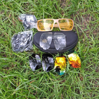 Тактичні окуляри ESS003, пісочні, 4 лінзи - зображення 5
