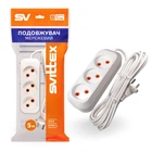 Подовжувач SVITTEX 5м 3 розетки