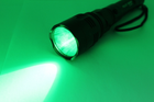 Підствольний ліхтарик для нічного полювання з зеленим освітленням Bailong Police BL-Q8610-GREEN (32765135zag) - зображення 2