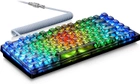 Проволочная механическая клавиатура с возможностью горячей замены, 82 клавиши, переключатели Outemu, цветная подсветка RGB 16.8M, высокопрозрачные клавиатурные колпачки. Цвет – Черный. Английская раскладка (ENG) - изображение 3