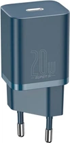 Сетевое зарядное устройство Baseus Super Si Quick Charger 1C 20W EU Blue