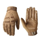 Перчатки полнопалые с защитой на липучке FQ16SDF007 Песочный M (Kali) - изображение 3