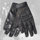 Перчатки полнопалые с защитой на липучке FQ16SDF007 Черный L (Kali) - изображение 3