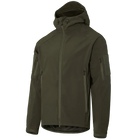 Универсальный мужской костюм водонепроницаемый ветрозащищенный Softshell Gen.II куртка и штаны оливковые утепленные с микро флисовой подкладкой L (Kali) - изображение 2