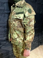 Військовий літній костюм форма кітель + штани Мультикам 58 (Kali) - зображення 4