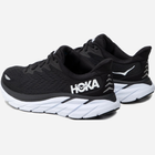 Жіночі кросівки для бігу HOKA ONE ONE Clifton 8 1119394-BWHT 37.5 (6US) 23 см Чорний/Білий (194715600218) - зображення 4