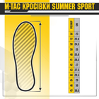 Чоловічі тактичні кросовки літні M-Tac розмір 46 (30см) Олива (Зелений) (Summer Sport Dark Olive) - зображення 2