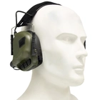 Тактичні навушники Earmor EARMOR M31 MOD4 із шумозаглушенням Зелений (1012-425-00) - зображення 4