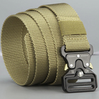 Ремінь тактичний Tactical Belt 125 см Оливковий (1012-231-02) - зображення 4