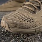 Кроссовки кеды обувь с сеткой мужские демисезонные ВСУ M-Tac Summer light coyote 42 из зносостойкого дышащего полиэстра подошва с EVA - пены повседневные - изображение 6