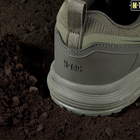 Спортивні чоловічі кросівки сітка повітропроникна дихаюча M-Tac Summer sport повсякденні для активного відпочинку посилена п'ята і носок олива 46 - зображення 7