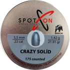 Кулі Spoton Crazy Solid (5.5 мм, 1.42 гр, 175 шт.)