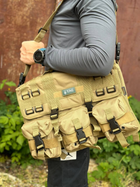 Тактическая сумка-портфель OPEX для брифинга, цвет Coyote - изображение 3