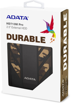 ADATA DashDrive Durable HD710M Pro 1 TB AHD710MP-1TU31-CCF 2,5" USB 3.1 Zewnętrzny kamuflaż - obraz 8