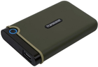 Жорсткий диск Transcend StoreJet 25M3G 2TB TS2TSJ25M3G 2.5" USB 3.1 Gen1 External Military Green - зображення 3