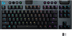 Клавіатура бездротова Logitech G915 Gaming TKL Tenkeyless LIGHTSPEED RGB GL CLICKY Black (920-009537) - зображення 1
