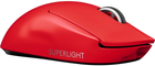 Mysz komputerowa Logitech PRO X SUPERLIGHT Wireless Czerwona (910-006784) - obraz 3