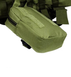 Тактичний військовий рюкзак з підсумками олива - зображення 7