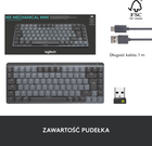 Клавіатура бездротова Logitech MX Mechanical Mini Minimalist Graphite (920-010780) - зображення 8