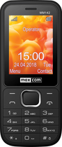 Мобільний телефон Maxcom MM142 Black - зображення 1