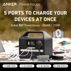 Зарядна станція Anker PowerHouse 521 (A1720311) - зображення 20