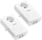 Комплект адаптерів Powerline Zyxel PLA5456