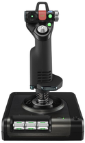 Контроллер для игровых симуляторов Logitech G Pro X52 Flight Control System (945-000003) - зображення 4