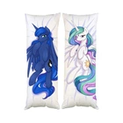 Подушка дакімакура Місяць Селестія Май Літл Поні My little pony декоративна ростова подушка для обіймання 50*150