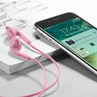 Наушники HOCO M39 Rhyme sound earphones with microphone Pink