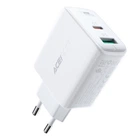 СЗУ ACEFAST A5 PD32W(USB-C+USB-A) dual port charger White