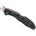 Нож Spyderco Delica 4 Wharncliffe Black (C11FPWCBK) - изображение 6