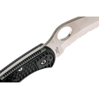 Нож Spyderco Tasman Salt 2 Serrator Black (C106SBK2) - изображение 4