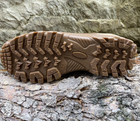 Черевики тактичне взуття кросівки полегшені (літо) натуральна гідрофобна шкіра посилена п’ята та носок Койот 41 - зображення 6