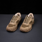Ботинки кроссовки тактическая обувь облегченные (лето) натуральная гидрофобная кожа Койот 42 - изображение 3