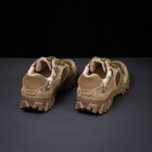 Ботинки кроссовки тактическая обувь облегченные (лето) натуральная гидрофобная кожа Койот 42 - изображение 5