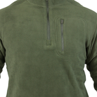 Флісовий светр Condor 1/4 Zip Fleece Pullover 607 Small, Олива (Olive) - зображення 2