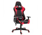 Ігрове комп'ютерне крісло для геймерів та роботи Supreme Gaming чорний та червоний