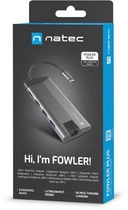 Hub USB-C NATEC Fowler Plus HDMI+USB Typ-A+USB Typ-C+Micro SD+SD (NMP-1690) - obraz 6