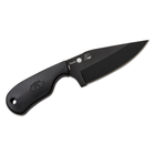 Нож с фиксированным клинком Spyderco Subway Bowie Black Blade FB48PBBK - изображение 4
