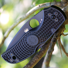 Складаний ніж Spyderco Native 5 Black Blade black C41PBBK5 - зображення 10