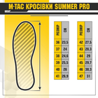 Мужские тактические кроссовки летние M-Tac размер 40 (26 см) Койот (Коричневый) (Summer Pro Coyote) - изображение 2