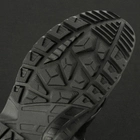 Водонепроницаемые ботинки (берцы) 45 размер (29 см) тактические (военные) треккинговые демисезонные Alligator Black (Черные) M-tac для ВСУ - изображение 10