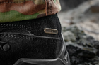 Водонепроницаемые ботинки (берцы) 42 размер (27,3 см) тактические (военные) треккинговые демисезонные Alligator Black (Черные) M-tac для ВСУ - изображение 11