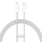 Кабель BASEUS Type-C to Lightning Dynamic Series Fast Charging Data Cable |2m, 20W| (CALD000107) white