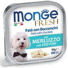 Влажный корм Monge Dog Fresh c треской