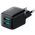 Зарядний пристрій JOYROOM Mini dual port smart fast charge L-2A121 | 2USB, 2.4A | black