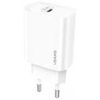 Адаптер мережний USAMS T39 Single Port PD Fast Charger US-CC131 | 1Type-C, 20W, PD3.0 |white