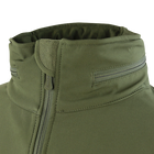 Тактичний софтшелл з утеплений флісом Condor SUMMIT Soft Shell Jacket 602 Medium, Олива (Olive) - зображення 3