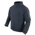 Тактичний софтшелл з утеплений флісом Condor SUMMIT Soft Shell Jacket 602 X-Small, Синій (Navy) - зображення 2